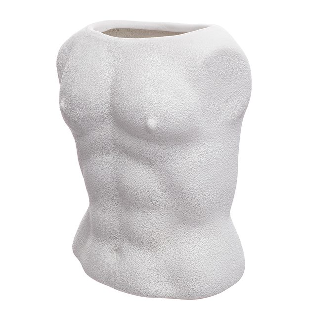 ADAM VÁZA 20 CM - KRÉMOVÁ