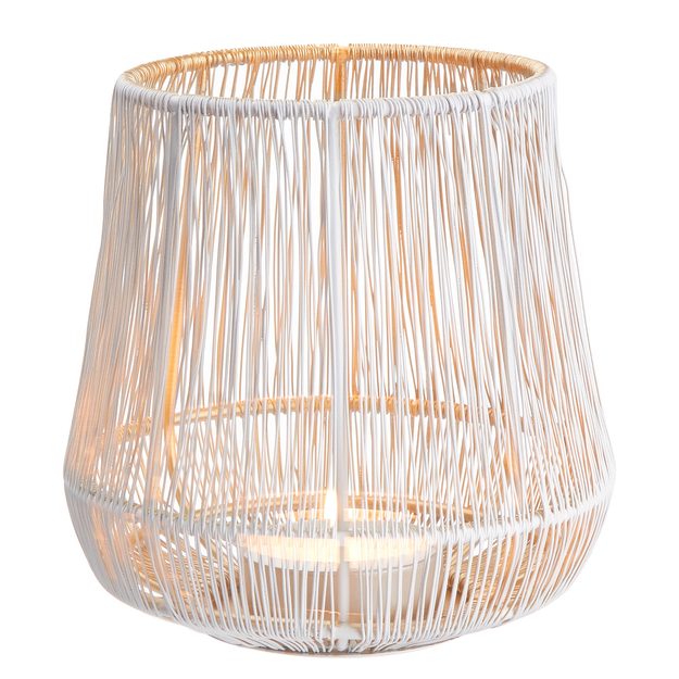 YOKO SVÍCEN NA ČAJOVOU SVÍČKU 16 CM - BÍLÁ