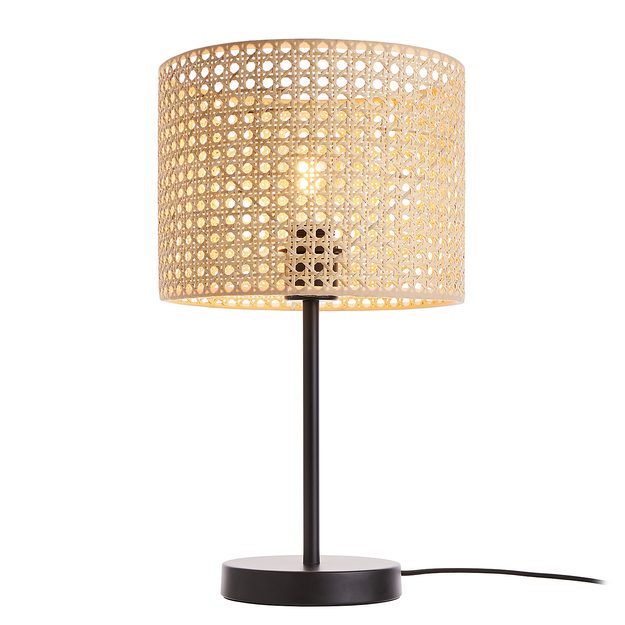 NYBORG STOLNÍ LAMPA S RATANOVÝM STÍNIDLEM