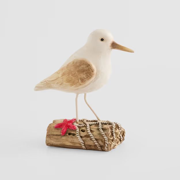 DEKORATIVNÍ PTÁČEK HOME &AMP; YOU 20 CM , BÍLÝ