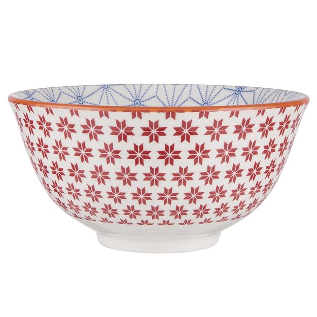 ORNAMENTS MISKA 240 ML - ČERVENÁ