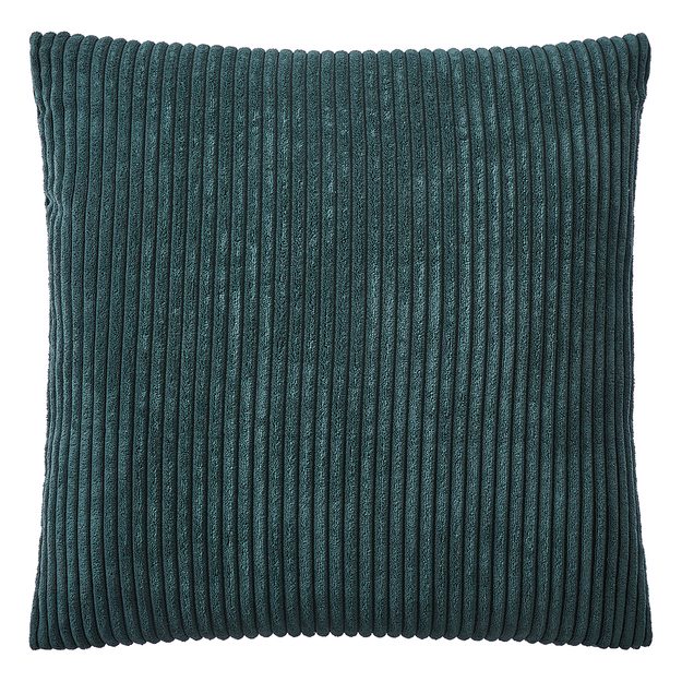 LORD OF CORD POLŠTÁŘ 50 X 50 CM - TM. ZELENÁ