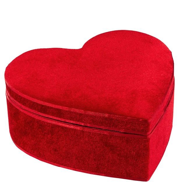 HEART SAMETOVÁ DÓZA SRDCE VELKÁ