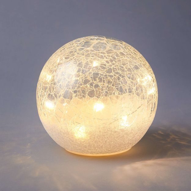 GLOW IN THE DARK LED SVĚTELNÁ KOULE 15 CM