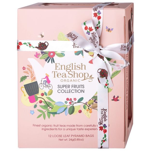 ENGLISH TEA SHOP DÁRKOVÁ KRABIČKA SUPER OVOCNÝCH ČAJŮ 12 KS