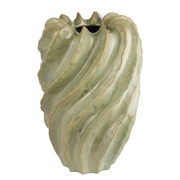 ORGANIC VÁZA 35 CM - ŠALVĚJOVÁ