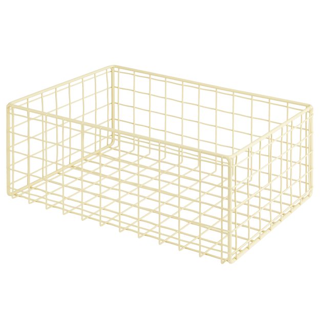 DEPOSIT ÚLOŽNÝ KOVOVÝ KOŠ 30 X 20 CM - ŽLUTÁ