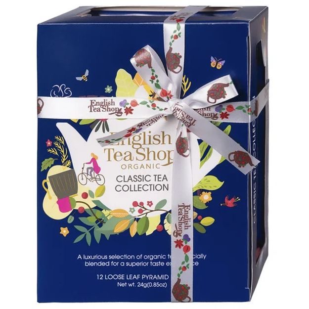 ENGLISH TEA SHOP DÁRKOVÁ KRABIČKA KLASICKÉ ČAJE 12 KS