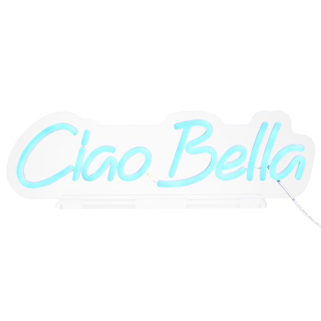 NEON VIBES LED NEONOVÉ SVĚTLO S USB "CIAO BELLA"