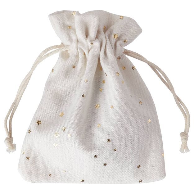 PACK-A-BAG TAŠTIČKA HVĚZDY 11 X 14 CM - ZLATÁ