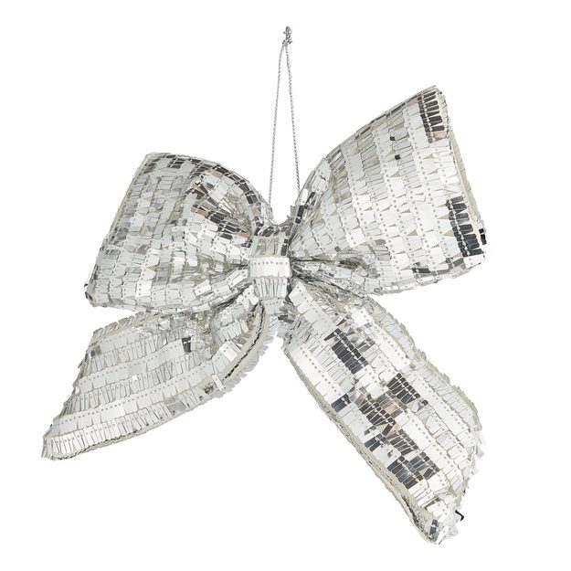 PRESENT MAŠLE S FLITRY 23 CM - STŘÍBRNÁ