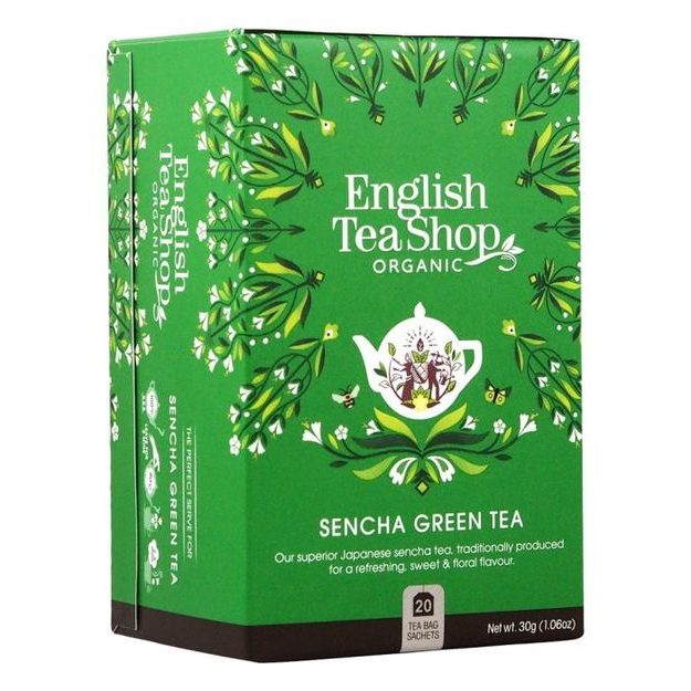 ENGLISH TEA SHOP ZELENÝ ČAJ SENCHA 20 KS