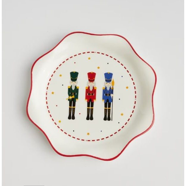 HOME & YOU TALÍŘ 21 CM - ČERVENÁ