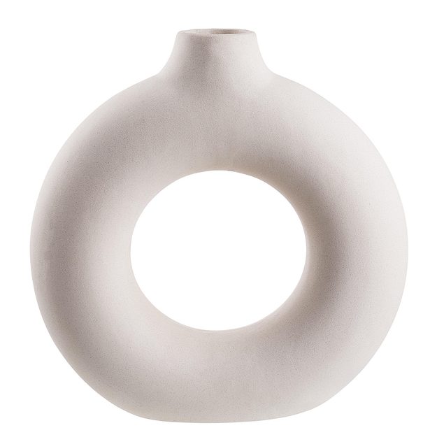 LOOP VÁZA 34 CM - BÉŽOVÁ