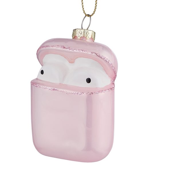 HANG ON SKLENĚNÁ OZDOBA BEZDRÁTOVÁ SLUCHÁTKA