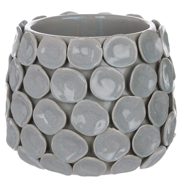 SKY KVĚTINÁČ 17 CM - MODROZELENÁ