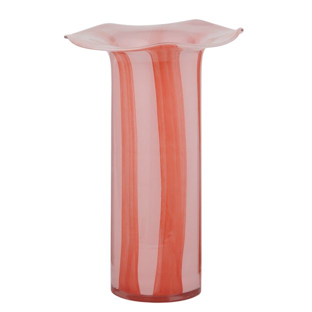 GLORY VÁZA 30 CM - RŮŽOVÁ/ČERVENÁ