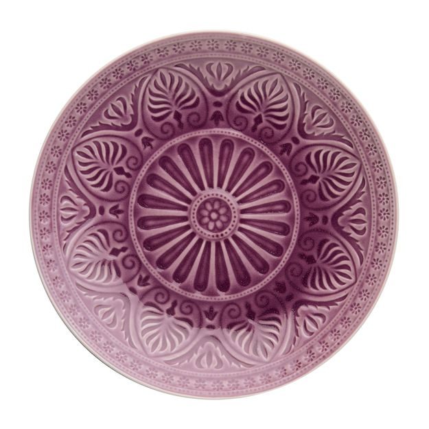 SUMATRA TALÍŘ 31 CM - FIALOVÁ