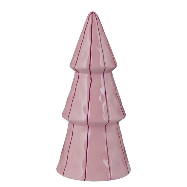 HOLY MOLY JEDLE KERAMICKÁ 20 CM - RŮŽOVÁ