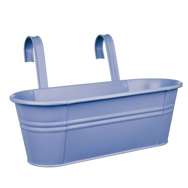 ZINC TRUHLÍK K ZAVĚŠENÍ 50 CM - FIALOVÁ