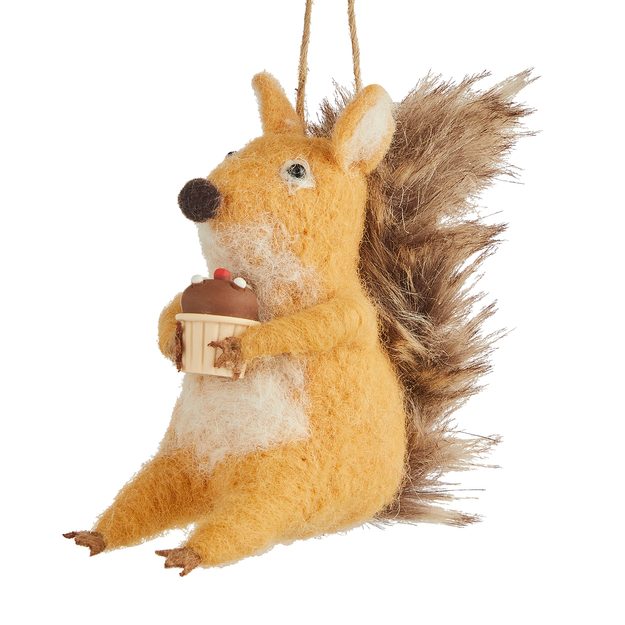 HANG ON OZDOBA PLSTĚNÁ VEVERKA