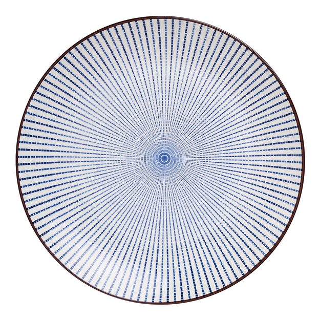 DIM SUM TALÍŘ 25,5 CM - MODRÁ