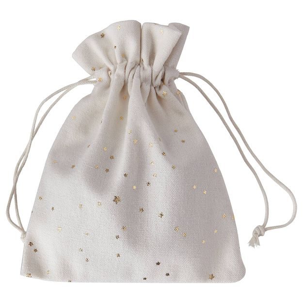 PACK-A-BAG TAŠTIČKA HVĚZDY 14 X 18 CM - ZLATÁ