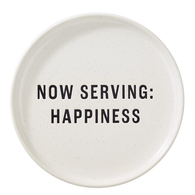 FOOD TALK TALÍŘ "HAPPINESS" 15 CM