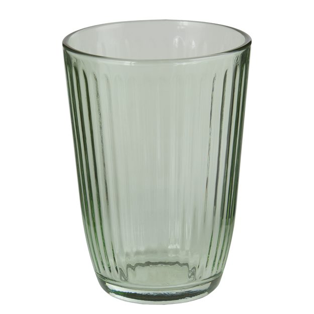 LINEE SKLENICE 390 ML - ZELENÁ