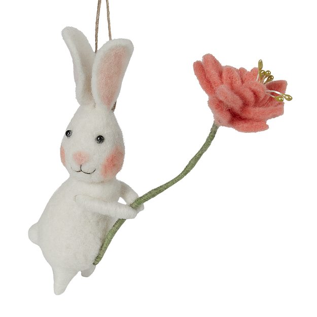 FUNKY FRIENDS KRÁLÍČEK S KVĚTINOU