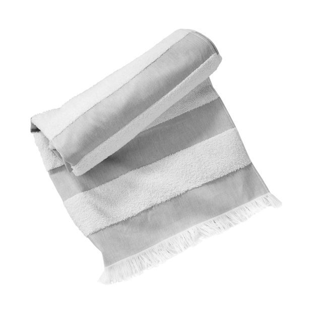 NORDIC SEA PLÁŽOVÁ OSUŠKA 90 X 180 CM - ŠEDÁ