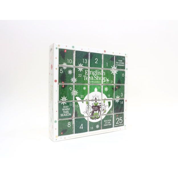 THE ENGLISH TEASHOP ADVENTNÍ KALENDÁŘ PUZZLE 25 KS - ZELENÁ