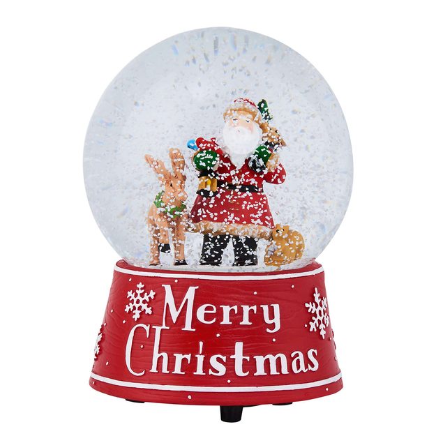 X-MAS SNĚHOVÁ KOULE HRAJÍCÍ