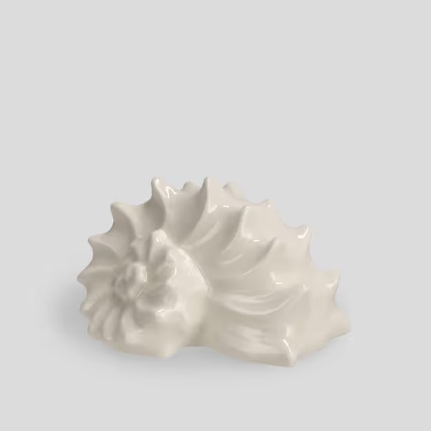 DEKORATIVNÍ MUŠLE HOME &AMP; YOU 14CM BÍLÁ