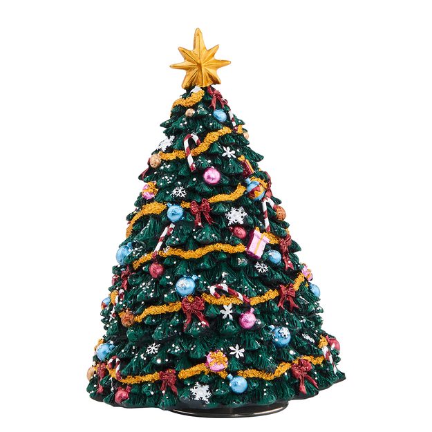 X-MAS HRACÍ SKŘÍŇKA VÁNOČNÍ STROMEK 16,5 CM