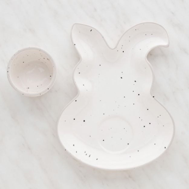 HOME & YOU TALÍŘ S KALÍŠKEM NA VEJCE KRÁLÍČEK