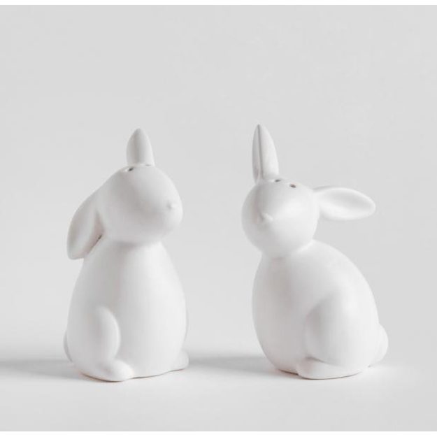 HOME & YOU SLÁNKA A PEPŘENKA - BÍLÁ