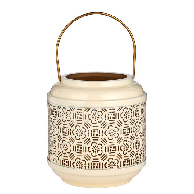 WABI SABI LUCERNA 15 CM - BÉŽOVÁ