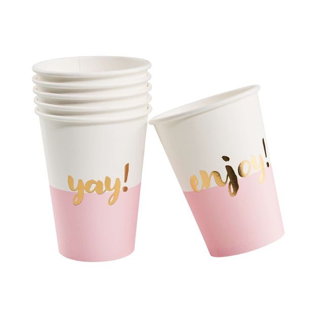 CELEBRATION PAPÍROVÉ KELÍMKY KONFETY 6 KS - SV. RŮŽOVÁ