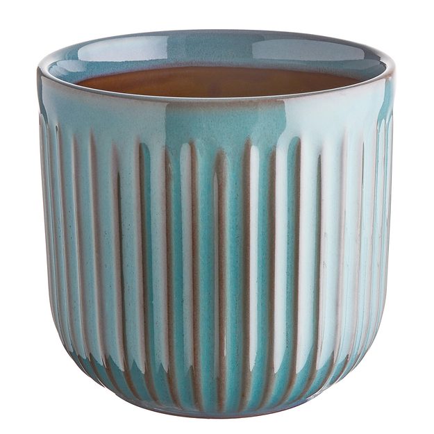 CUBIST KVĚTINÁČ 14 CM - TM. ZELENÁ