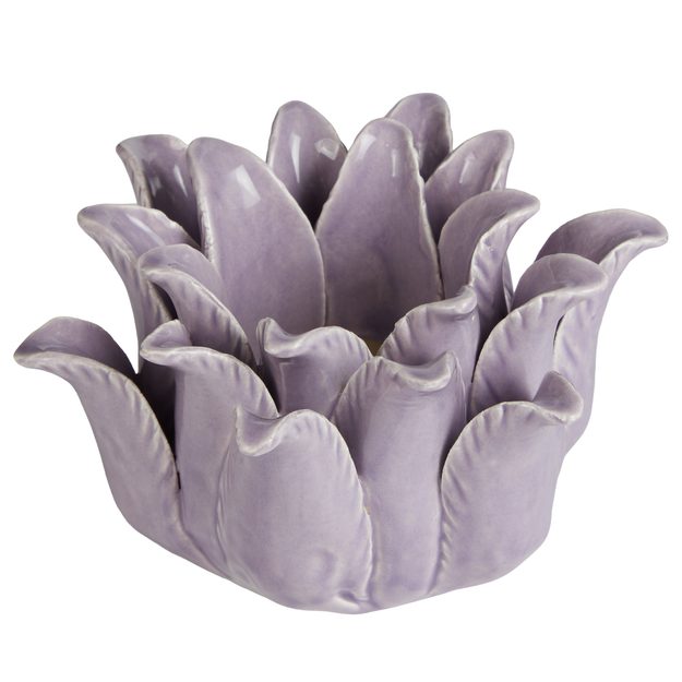 BLOSSOM SVÍCEN NA ČAJOVOU SVÍČKU KVĚTINA  - FIALOVÁ