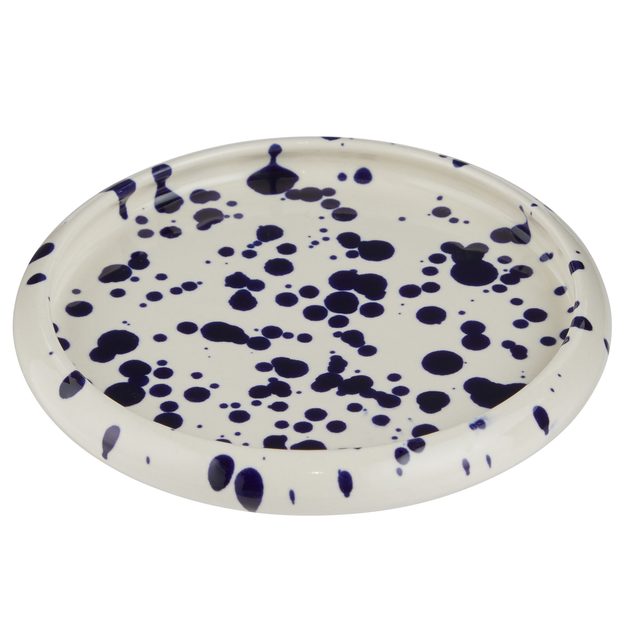 BOOGY SPLASH TALÍŘ 12 CM - TM. MODRÁ