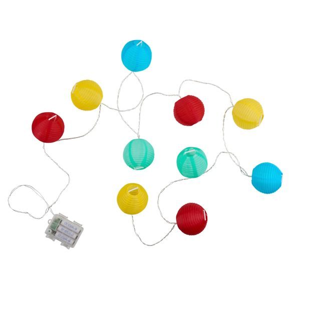 OPEN AIR LED SVĚTELNÝ ŘETĚZ VENKOVNÍ 10 SVĚTEL - MIX