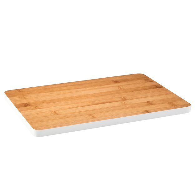 BAMBOO BAMBUSOVÉ PRKÉNKO 35 CM - BÍLÁ