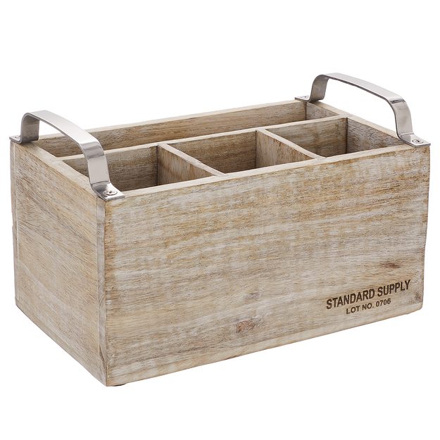 STANDARD SUPPLY KOŠ NA PŘÍBORY BĚLENÝ