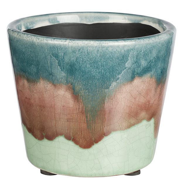 EVERGREEN KVĚTINÁČ 14 CM - ZELENÁ