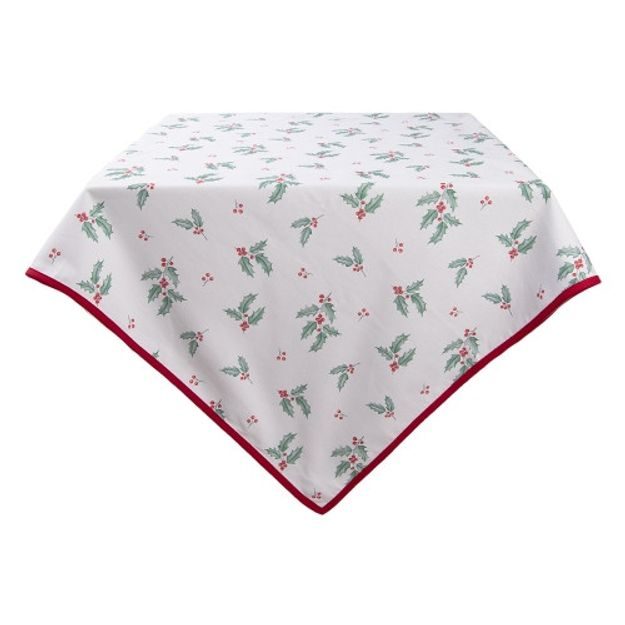HOLLY CHRISTMAS UBRUS 150 X 150 CM
