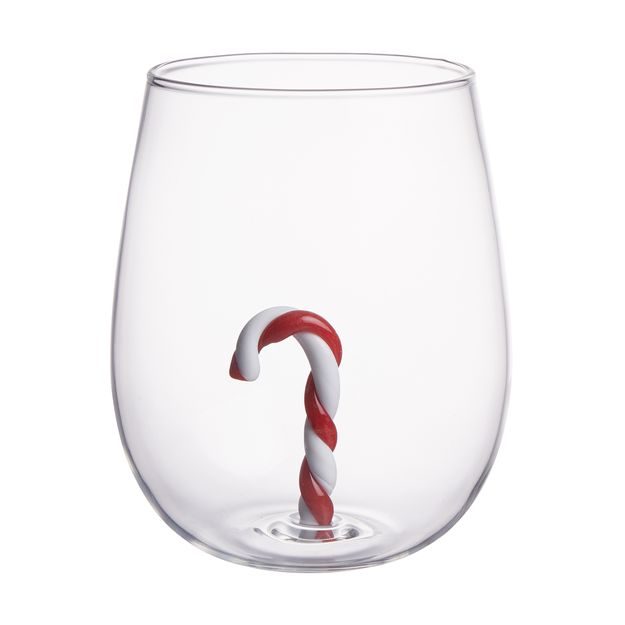 MERRY & JOY SKLENICE "CANDY CANE" 450 ML