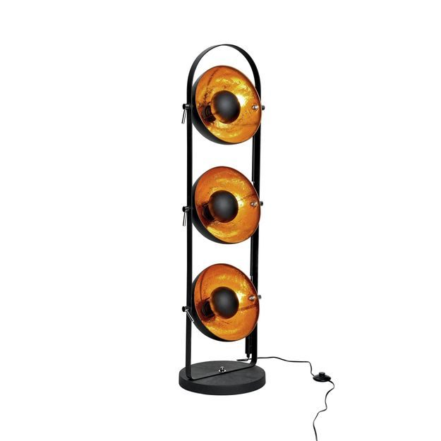 SATELLIGHT STOJACÍ LAMPA 48 CM - ČERNÁ/ZLATÁ