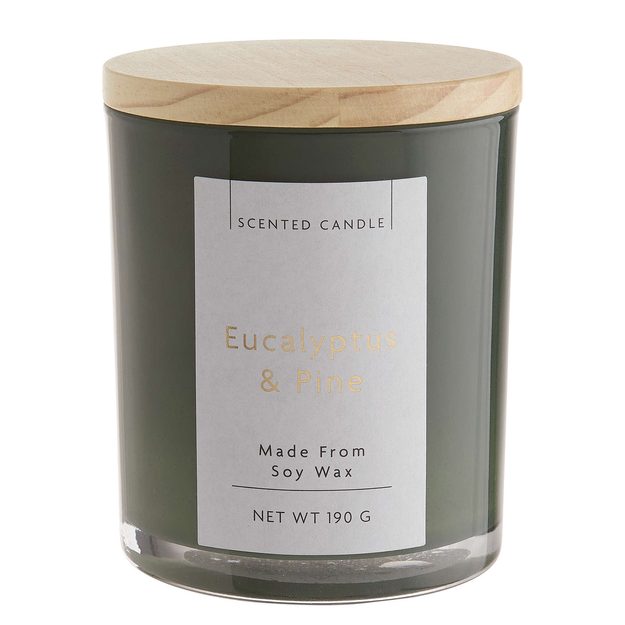 SCENTED CANDLE VONNÁ SVÍČKA EUCALYPTUS & BOROVICE